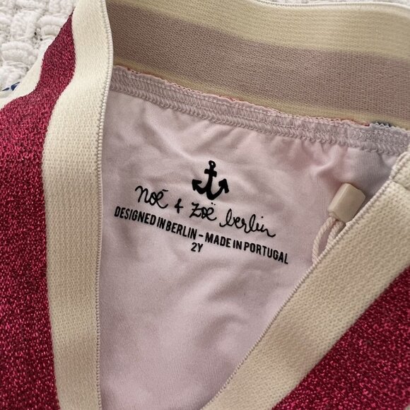 Noe & Zoe Red Stars Swim Bottoms - Picture 3 of 5